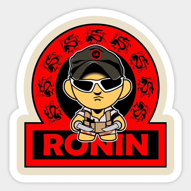 Lil Ronin Sticker by Spikeani